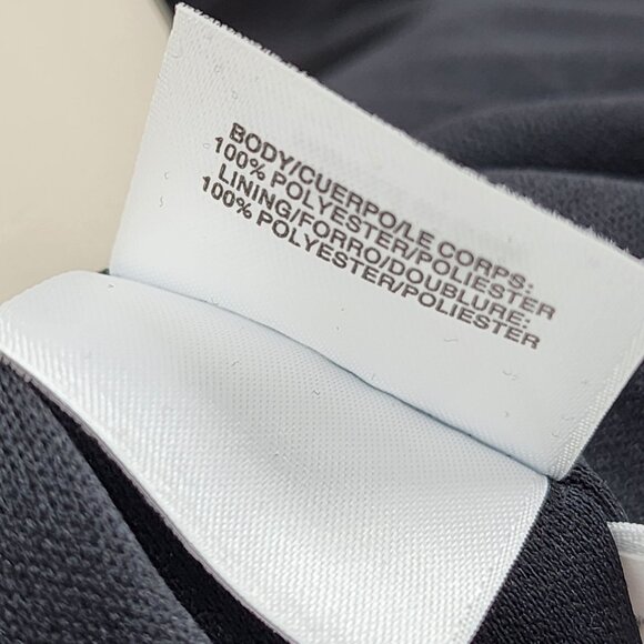 Anne Klein Size 2 Womens Black Pleated Sleeveless Wide Leg Jumpsuit - Picture 7 of 12